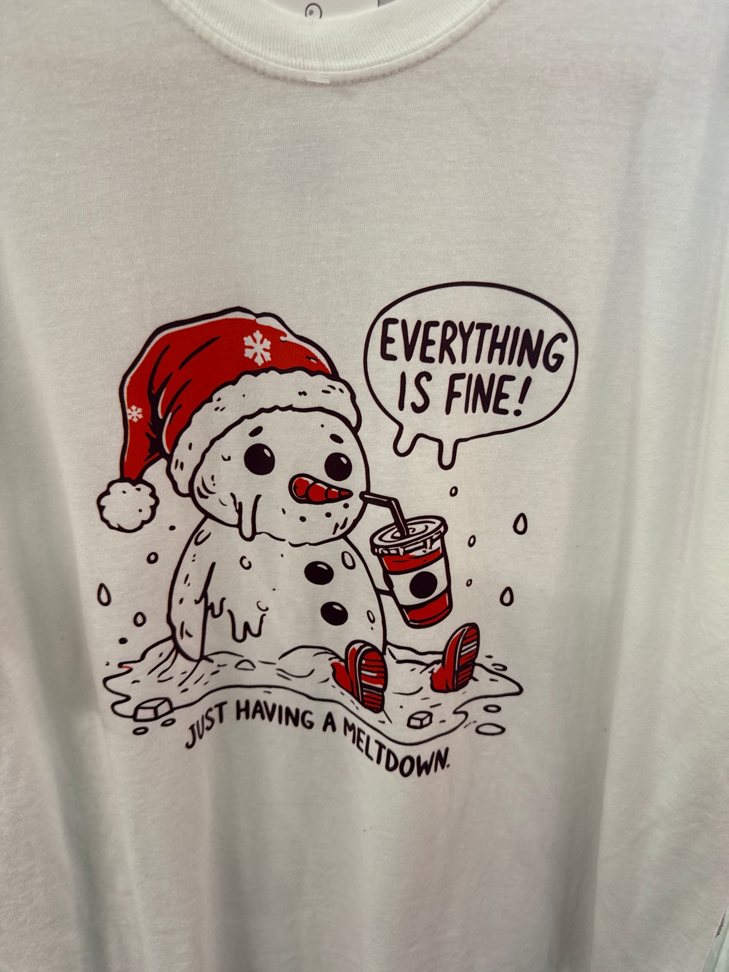 Snowman- everything is fine - Designs of the Times