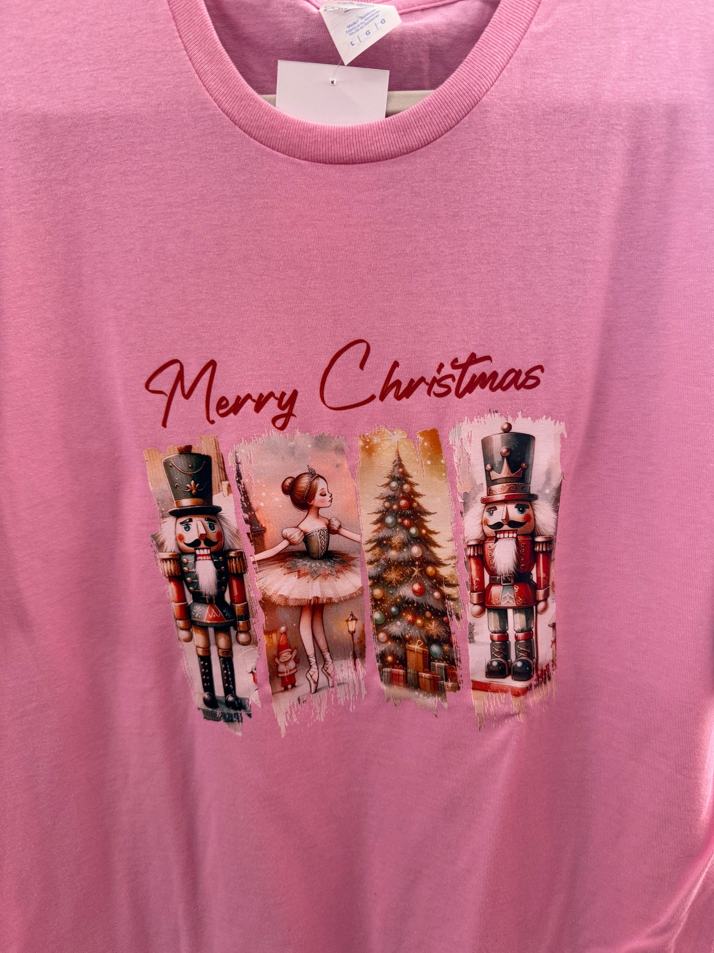 Pink Christmas Nutcracker Shirt - Designs of the Times