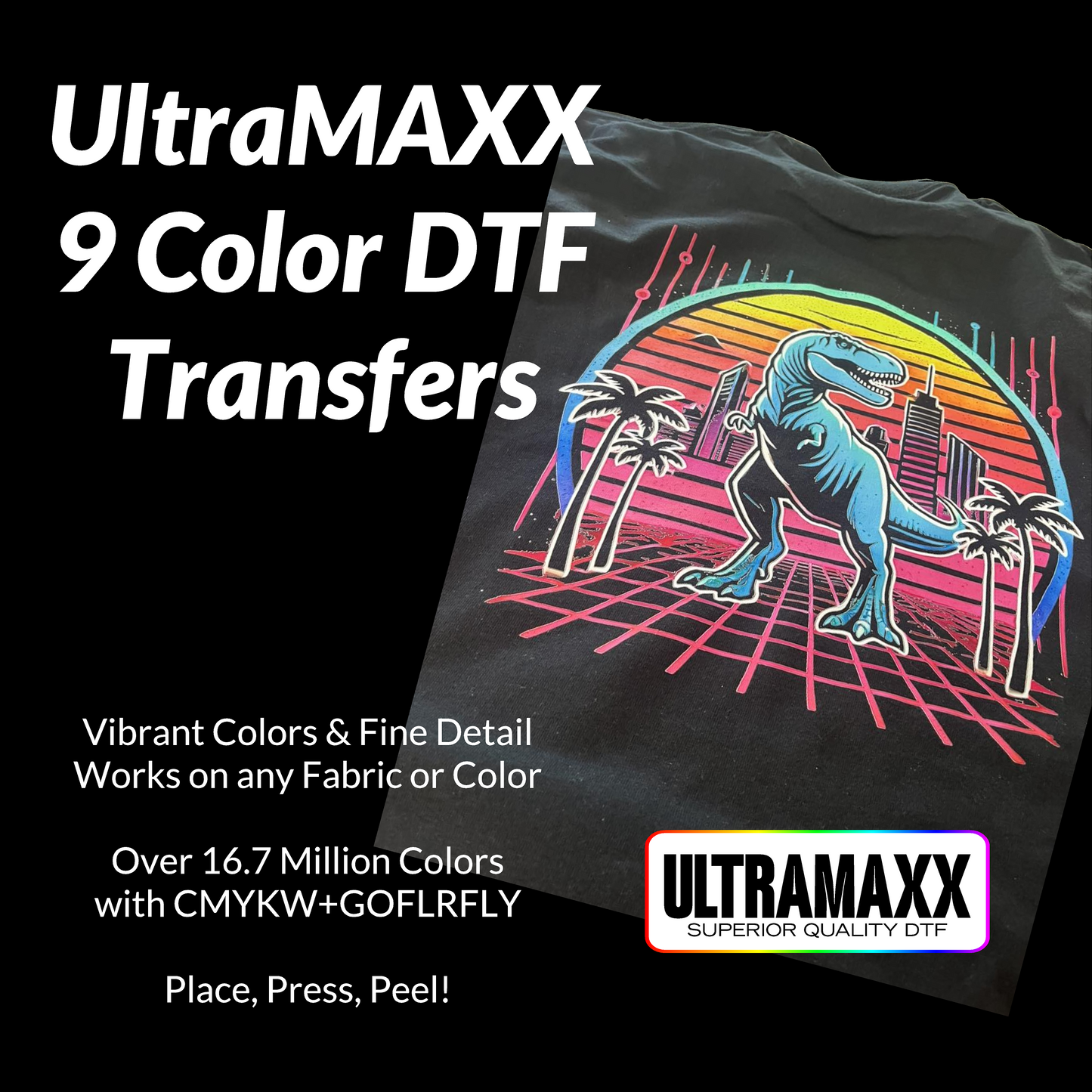 UltraMAXX DTF 24" Gang Sheet - Designs of the Times